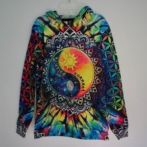 Electro Threads: Connect Unisex Hoodie